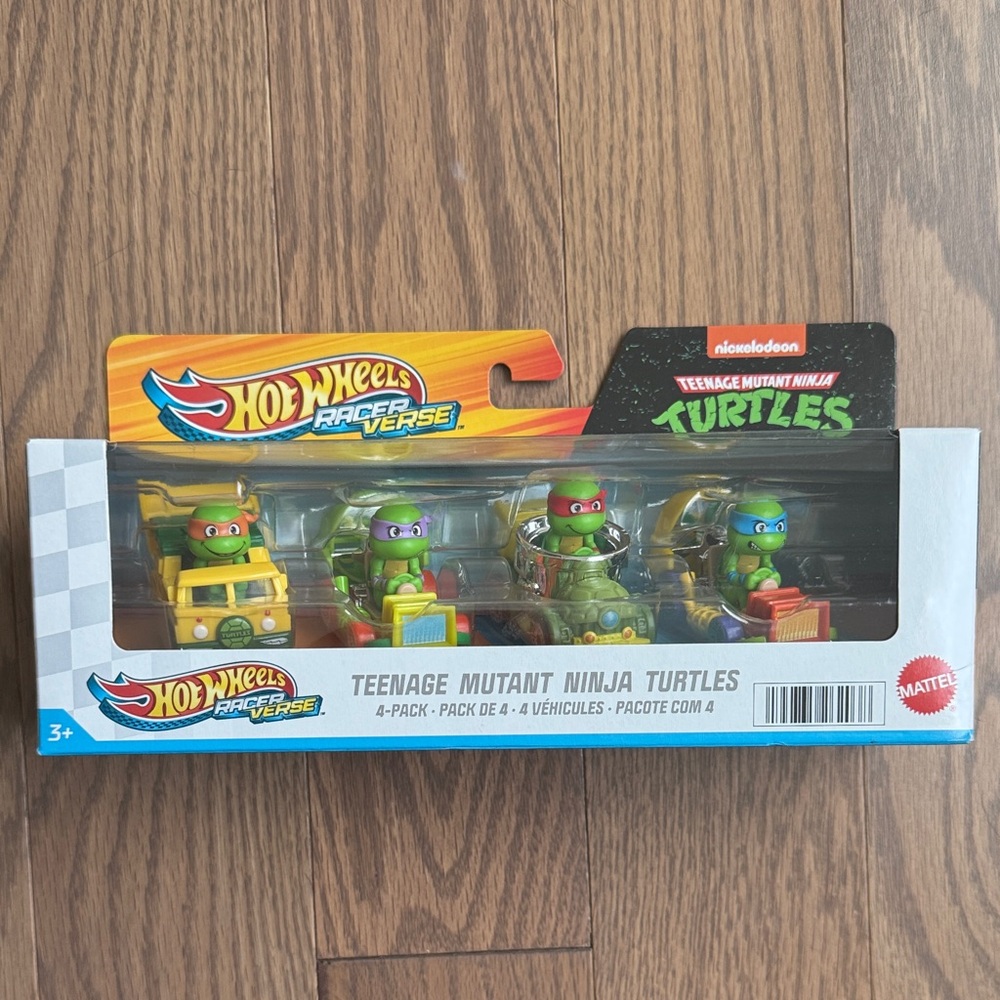Hot Wheels Teenage Mutant Ninja Turtles 4-Pack - Green